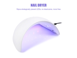 Lámpara De Uñas Uvled, Secador De Esmalte En Gel Con Sensor Inteligente, Herramienta De Manicura