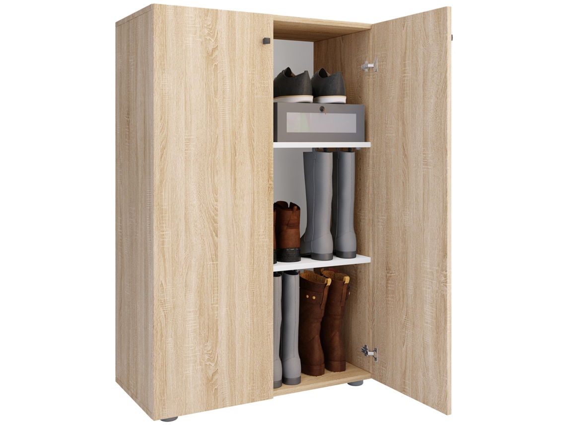 Zapatero De Madera Zapatero Lona 3 Vcm