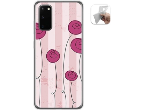 Carcasa Samsung Galaxy A41 TUMUNDOSMARTPHONE Flores Vintage Multicolor