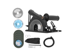 Cubierta protectora ajustable para accesorios de corte de amoladora angular de 100-125 mm