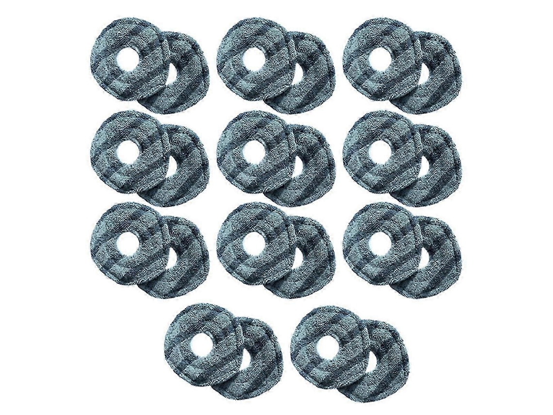 22 paños de limpieza lavables para aspiradoras Rob X10 Pro Omni y X9 Pro, repuestos para mopas Yunzii