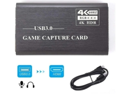 Tarjeta de captura de video HDMI 4K USB3.0 1080p 60 FPS Convertidor portátil confiable para transmisión de alta definición Yizhood
