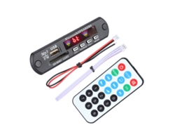 Placa Decodificadora Bluetooth 5.0 Com Tela 4 Cores Fm Aux Usb Sd Mp3 Flac Ape Para Alto-falante