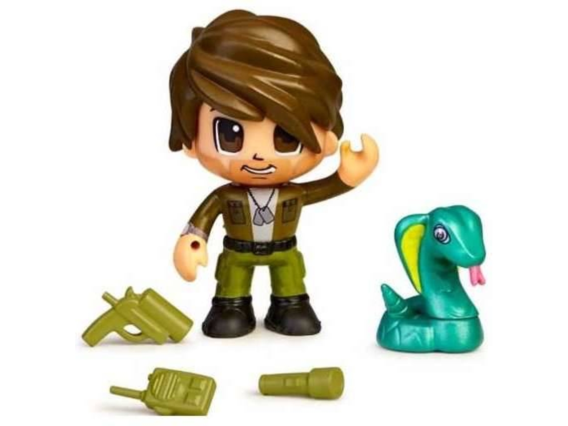 Pinypon FAMOSAFEBER  Action Wild muñeco Con Vibora  (3 años - 8 x 0 x 0 cm)