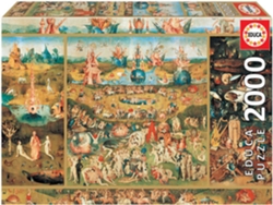 Puzzle EDUCA 2000 El Jardín De Las Delicias (Edad Mínima: 12 Años - 2000 Piezas)