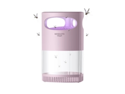 Lámpara Antimosquitos Inalámbrica Y Silenciosa (rosa), Tipo C, Alimentada Por Usb, Con Succión Totalmente Automática.