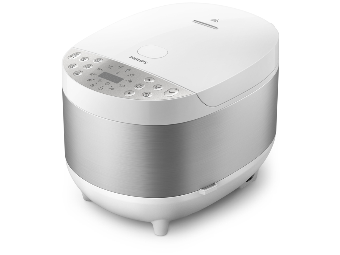 HD4713/40 olla multi-cocción 5 L 980 W Plata, Blanco PHILIPS