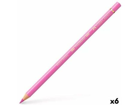 Lápices De Color FABER-CASTELL Polychromos Magenta Claro 6 Unidades