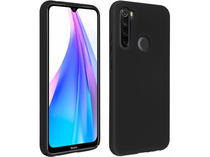 Carcasa Xiaomi Redmi Note 8T AVIZAR TPGLASS-BK-A107F Negro