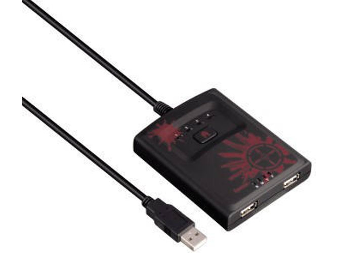 Adaptador PS3 HAMA Speedshot USB / PS3 Negro