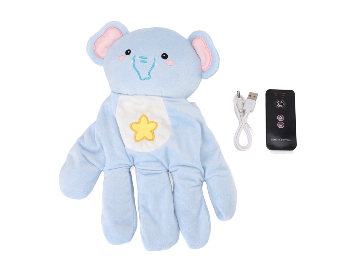 Palma Relajante Para Bebés Con Relleno Suave De Judías Rojas Y Mando A Distancia Para Dormir.