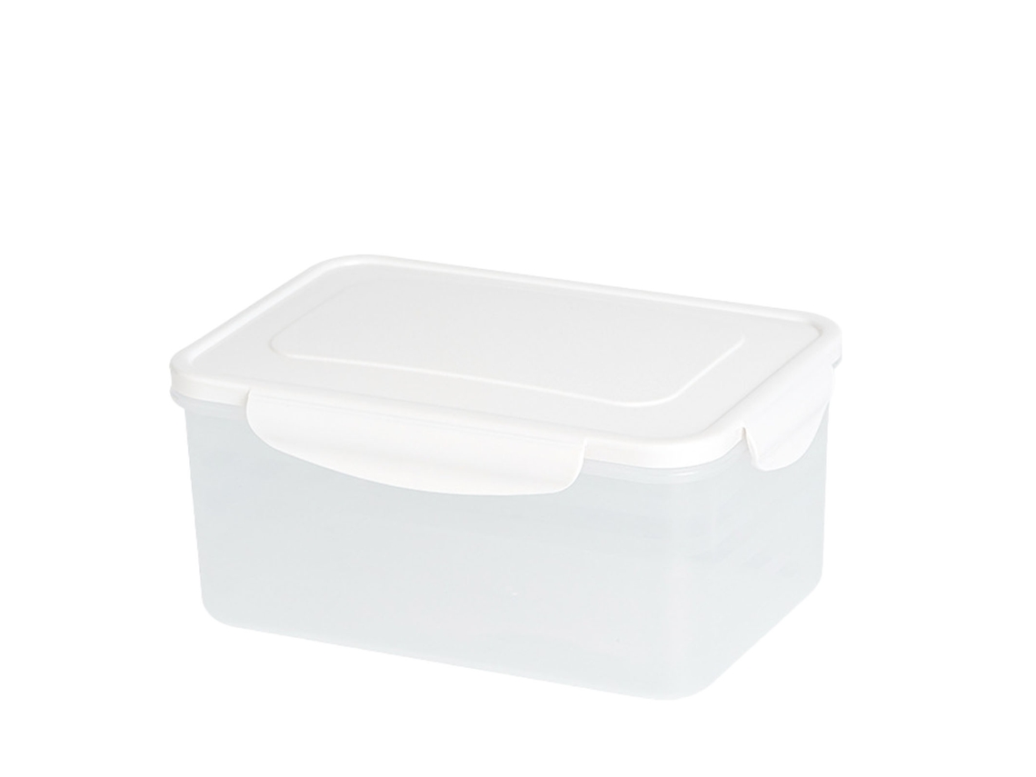Recipiente Frigorífico Con 4 Compartimentos De Pp Para Verduras Y Ensaladas.