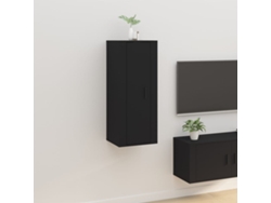 Estantería/Mueble de TV de Pared 40X34,5X100 Cm Negro