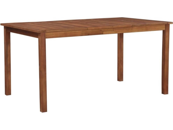 Mesa Jardin VIDAXL Marrón Madera (150x90x74 cm)
