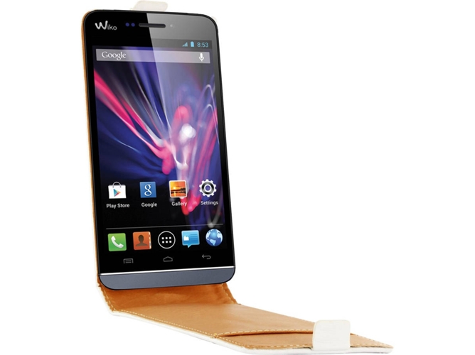 Funda Wiko Wax SWISS CHARGER SCP10193W Blanco
