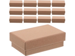 Nuobesty Juego De 24 Cajas De Papel Rectangulares Para Joyería, Pequeñas Cajas De Regalo Para Collares