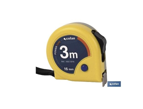 Flexómetro standard 25mm x 8 mts