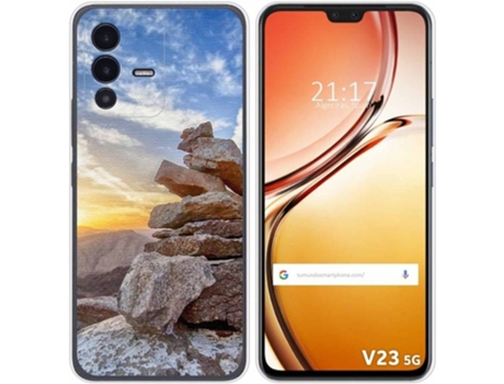 Carcasa para Vivo V23 5G TUMUNDOSMARTPHONE Dibujos Sunset Multicolor