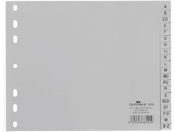Separador DURABLE (Gris - A5 - 23x18cm - Polipropileno)