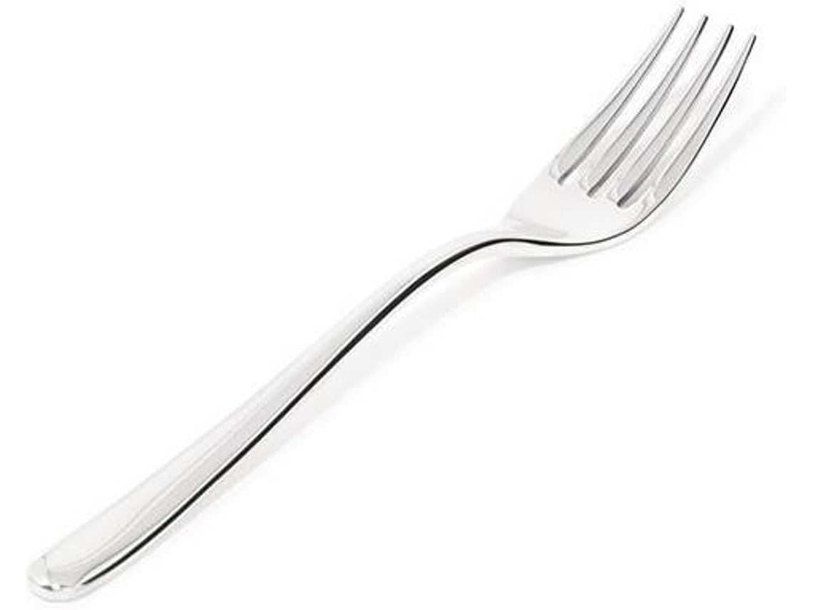 Set 6 Tenedores ALESSI Caccia (Gris - Acero Inox - 19 cm)