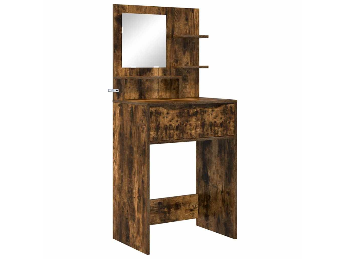 Maison Exclusive - Mesas De Tocador De Dormitorio Roble Ahumado 80 X 39,6 X 135 Cm