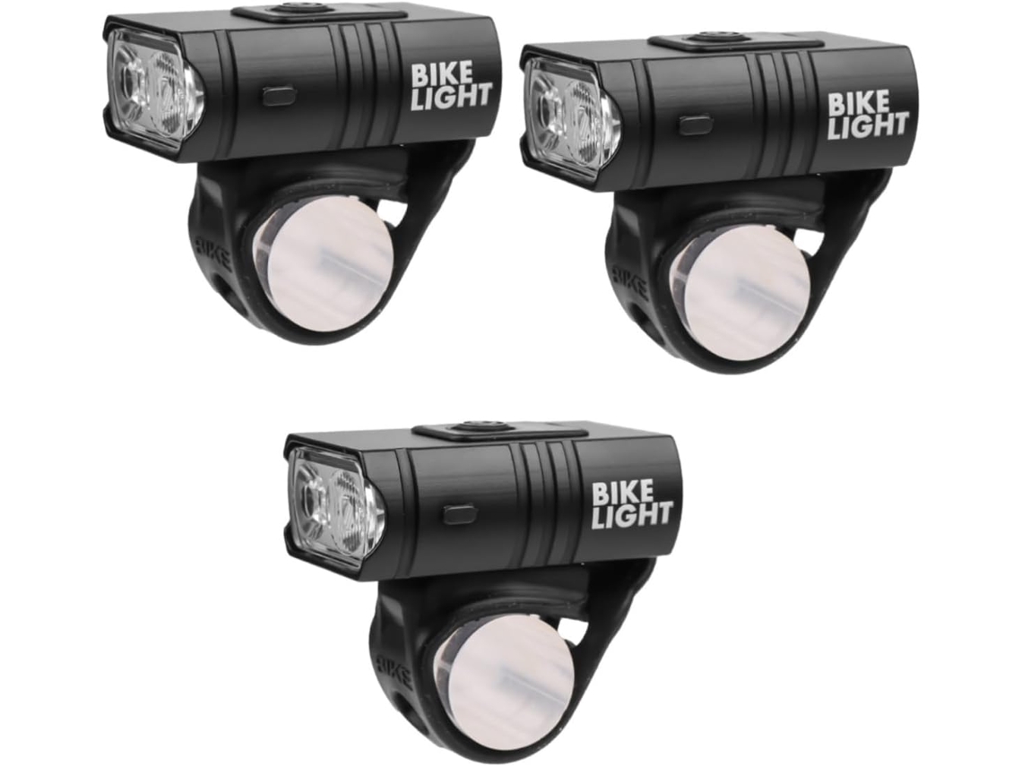 Luz Led Recargable Para Bicicleta Con Indicador De Batería, Resistente Al Agua Y Duradera Para Ciclismo, Senderismo Y Más.