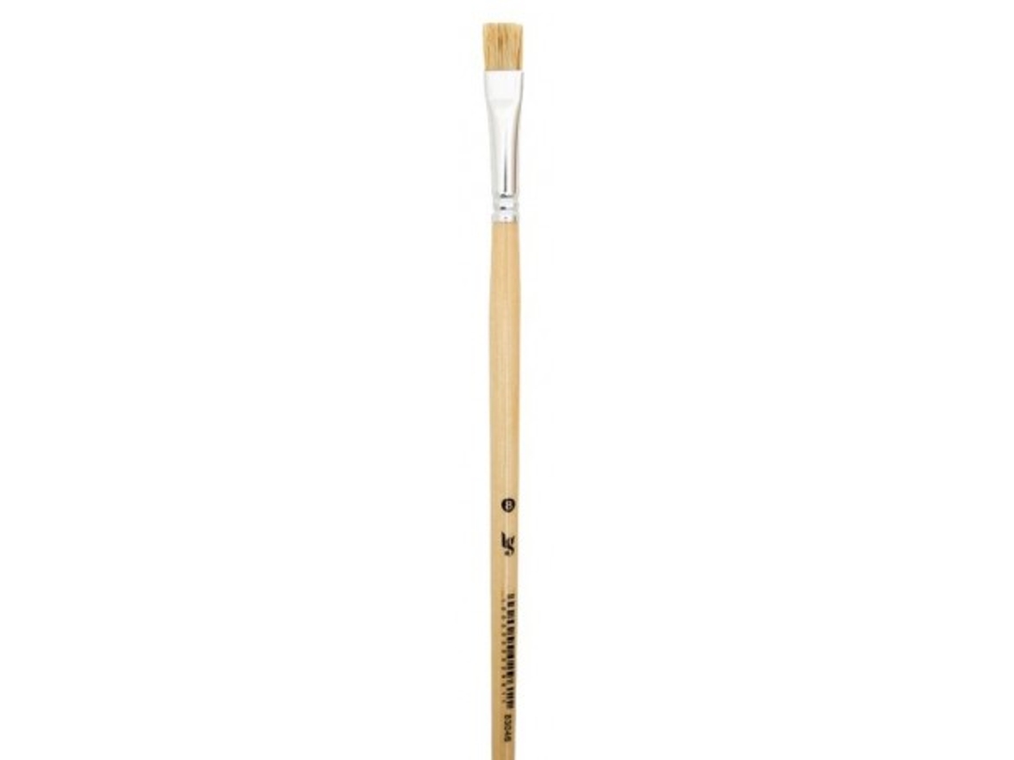 LG Nº8 Pincel Espatulado Natural Largo 83046