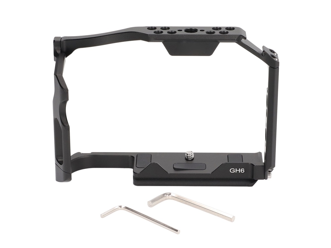 Cage De Cámara De Aleación De Aluminio Protectora Extensible Full Cage Rig Para Lumix Gh6