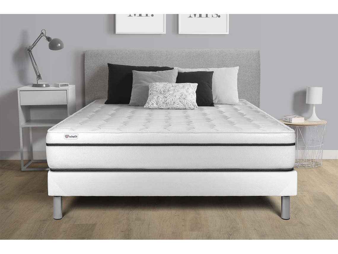 Canapé de Matrimonio Vital Spa VITALIT Blanco (140x190)
