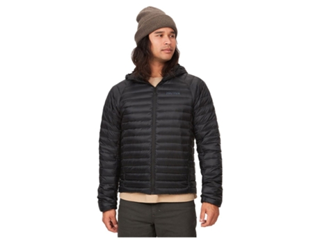 Casacos MARMOT Jaqueta Hype Down Preto M Homem