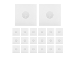 20 Bolsas Protectoras Antiestáticas Para Grabadoras De Vinilo De 12 Pulgadas Con Bolsillo Interior.