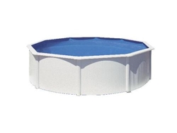 Piscina de Acero GRE Blanca (300x120 cm)