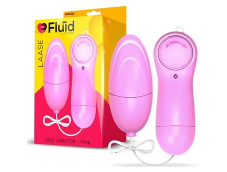 Huevo Vibrador Multi Velocidad Control Remoto Rosa FLUÏD