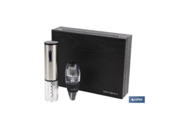 Set cata vino+sacacorchos electric modelo syrah