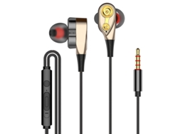 Auriculares Inalámbricos Con Gancho Para La Oreja (naranja), Auriculares Izquierdo Y Derecho Ajustables Y Giratorios, Con Micrófono.