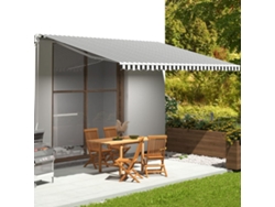 Tecido De Substituiã§ã£o Para Toldo 5x3,5 M Antracite E Branco Dkd Home Decor