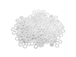 50 Anillos Redondos Transparentes Y Duraderos Para Encendedores De Pesca De Carpas Y Accesorios De Pesca.
