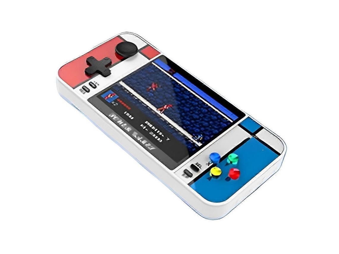 Consola de videojuegos retro con 500 juegos integrados y una batería externa de 8000 mAh. GOKOCO