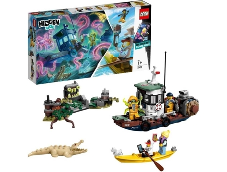 LEGO Hiden Side: Barco de camarones varado - 70419 (Edad Mínima: 7 - 310 Piezas)