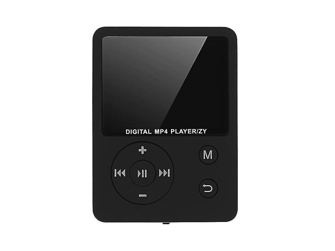 Reproductor MP3 portátil Stelasplen con pantalla táctil negra y Bluetooth