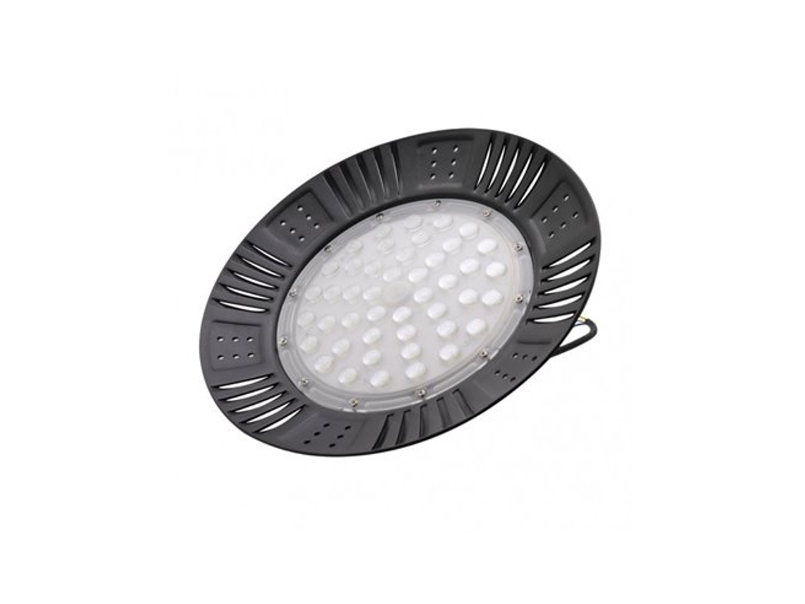 Campana Industrial Granito 200w 6500k Negro 22000lm 11x40x40 Cm