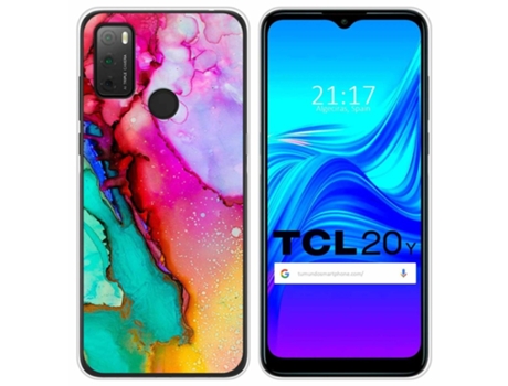 Carcasa TCL 20Y TUMUNDOSMARTPHONE Dibujos Multicolor