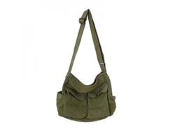 2026-bolsa Messenger De Lona Grande Con Multiple Bolsillos Hobo Bandolera Tote Para Mujer Y Hombre Qub