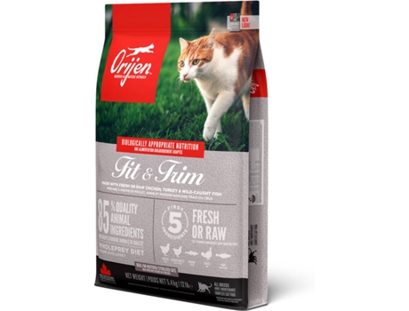 Pienso para Gatos ORIJEN Fitness (5.4Kg - Seco - Sabor: Pollo)