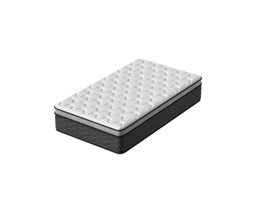 Colchón De Muelles 90x190 Cm, Confort, 7 Zonas Ergonómicas, 25 Cm De Grosor