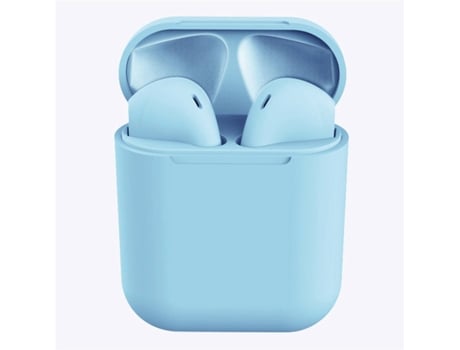 Auriculares Bluetooth True Wireless INTERSTELLAR inpods12 (In Ear - Micrófono - Azul)
