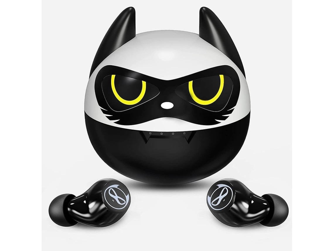 Auriculares YEMAESRE intrauditivos Bluetooth con control táctil dual, color negro