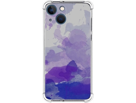 Carcasa iPhone 13 Mini (5.4) TUMUNDOSMARTPHONE Acuarela 09 Dibujos Multicolor