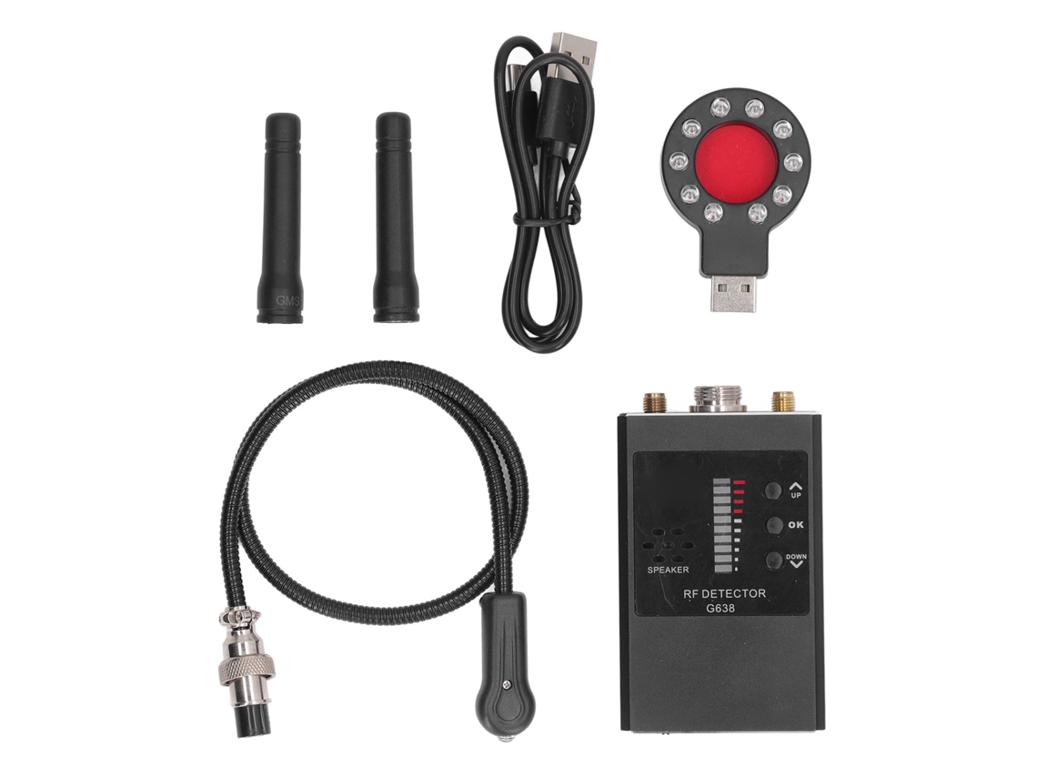 Detector de señales y dispositivos de escucha de 300-2700 MHz, herramienta de escaneo de cámaras para el hogar, hoteles, escuelas y reuniones.