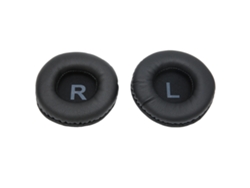 Almohadillas De Repuesto Para Auriculares Redondos De 80 Mm, Universales, De Piel Sintética.